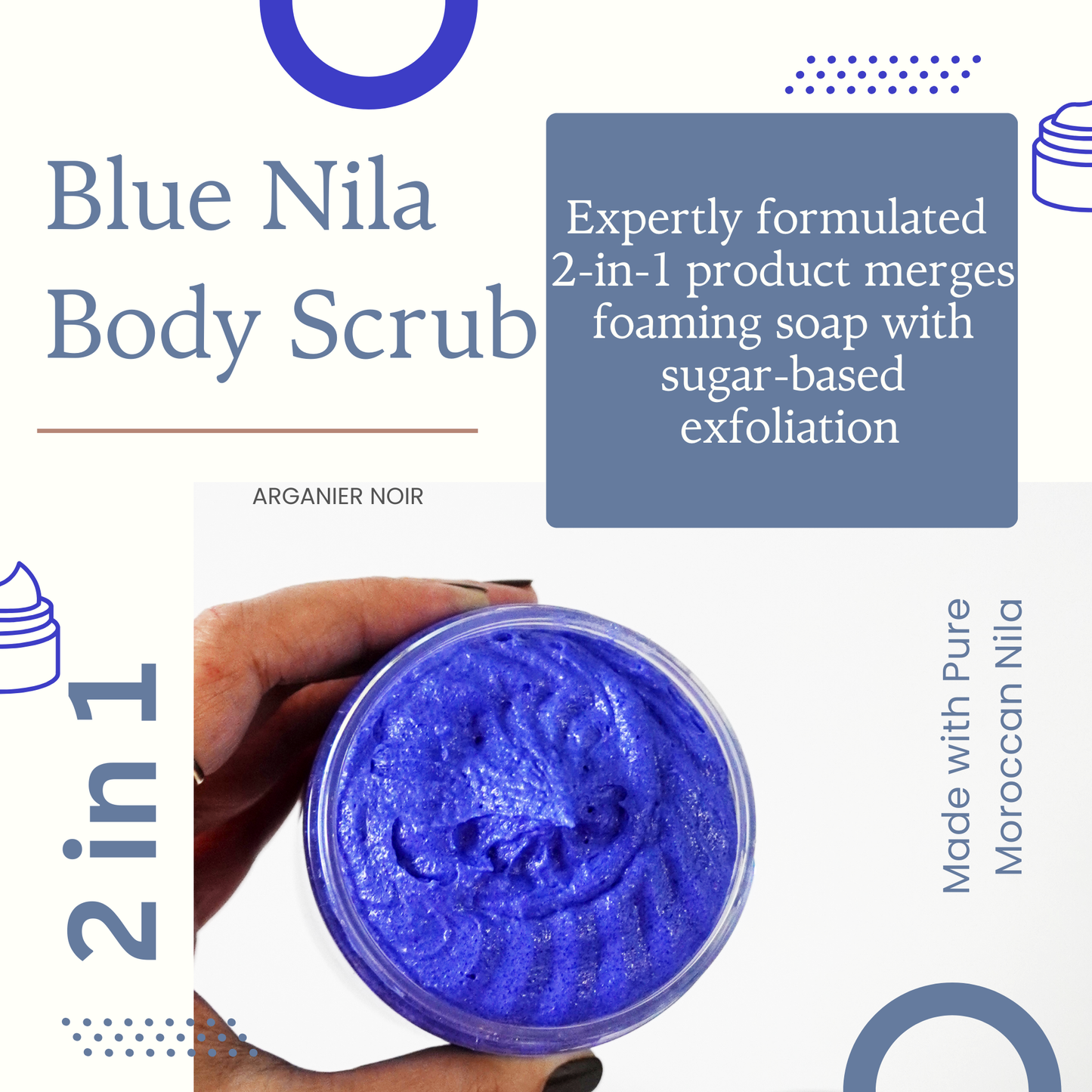 Blue Nila Scrub