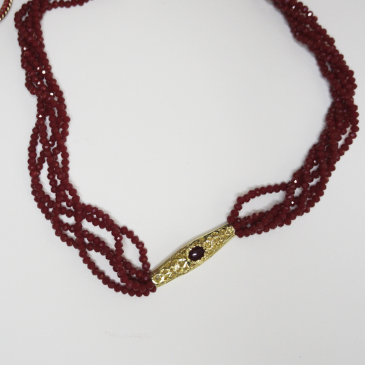 Moroccan Red Johar Necklace