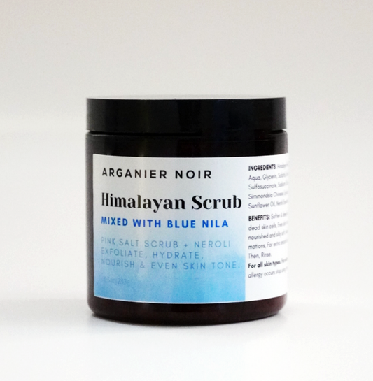 Himalayan Salt Scrub- Blue Nila