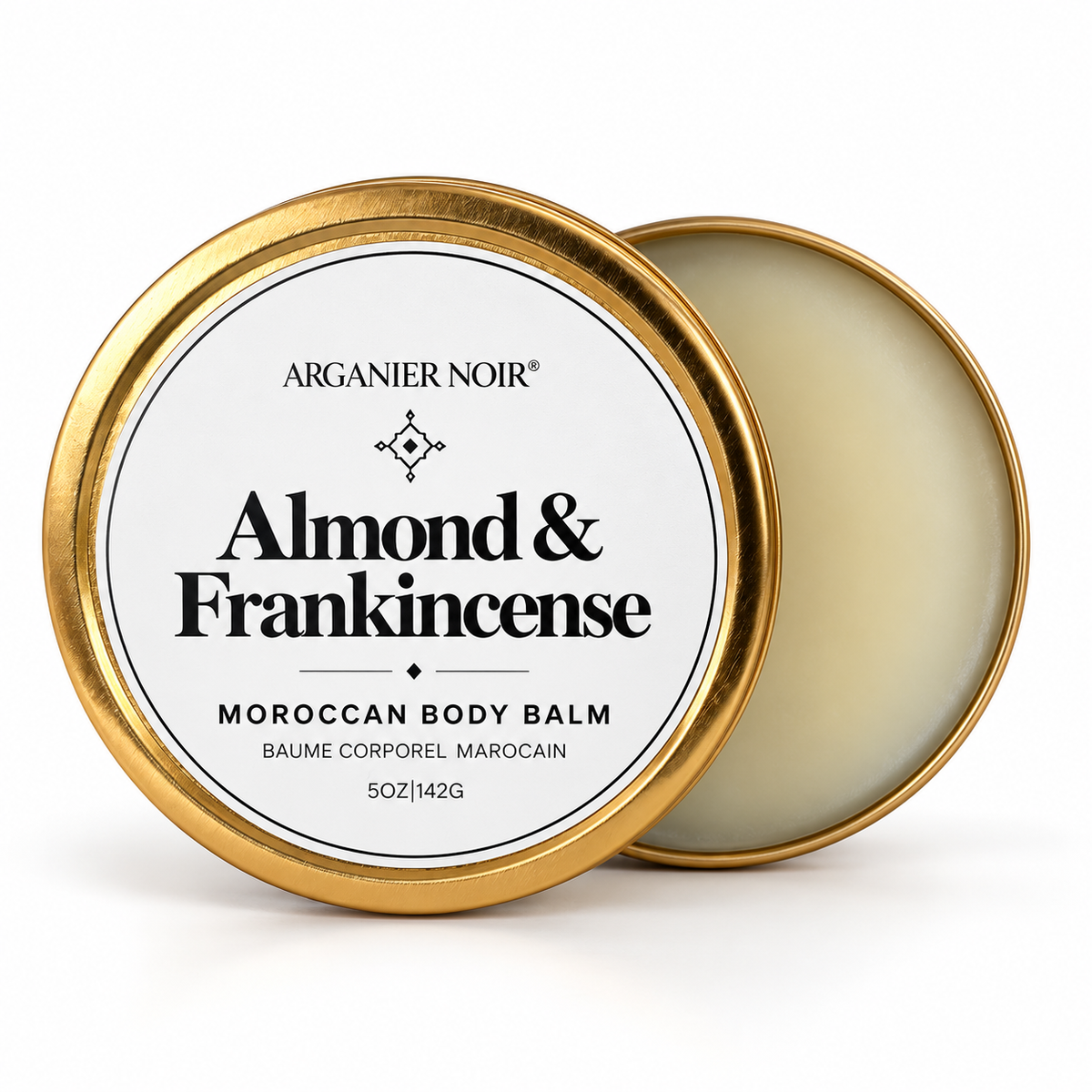 almond frankincense body balm