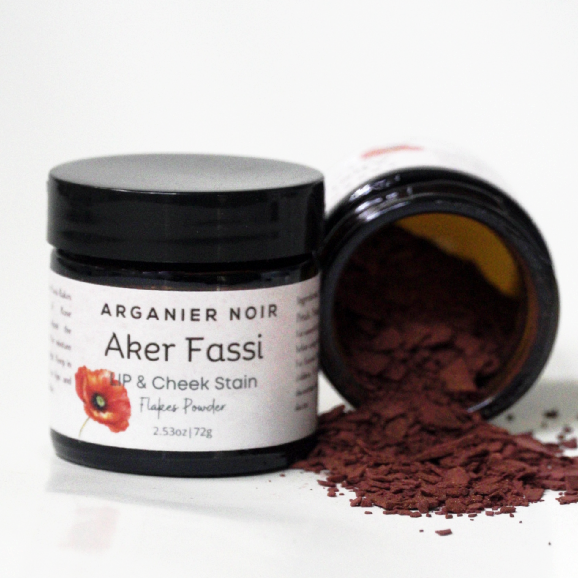Akkar Fassi Aker Fassi Flakes- Lip and Cheek Tint – Arganier Noir