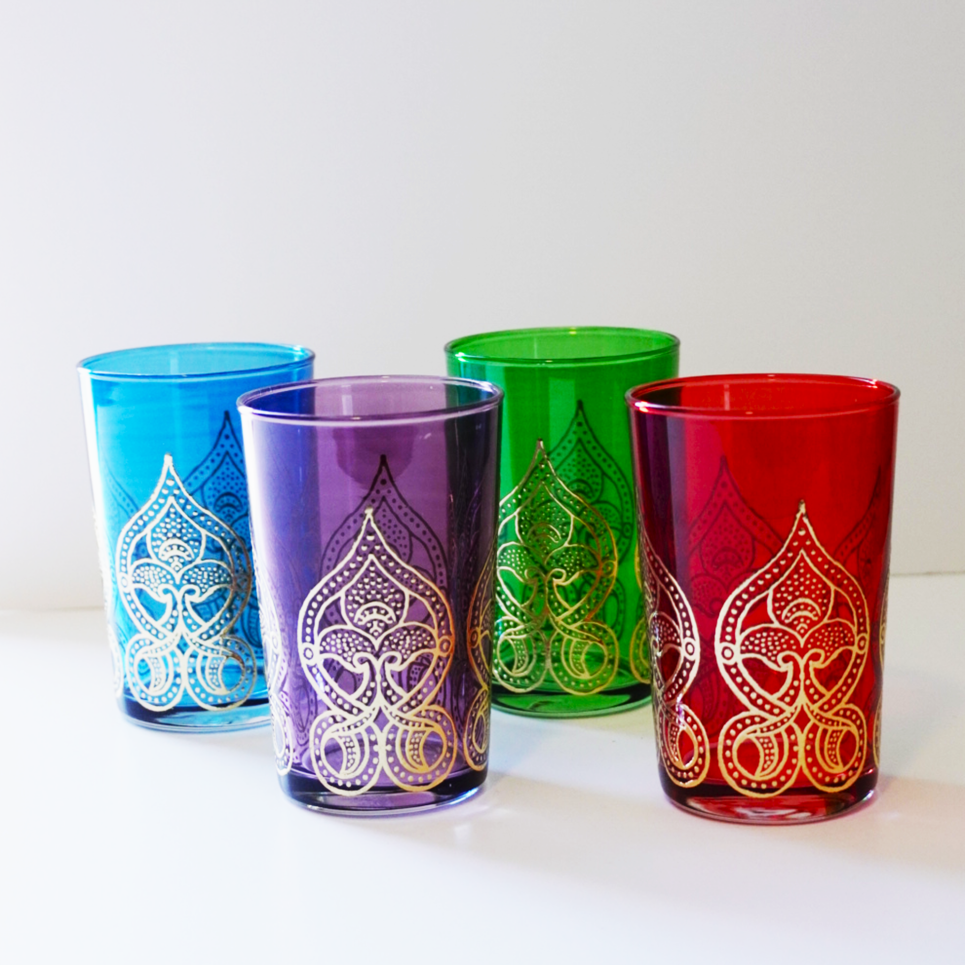 tea glasses from morocco